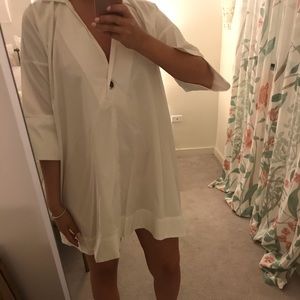 Zara White Dress